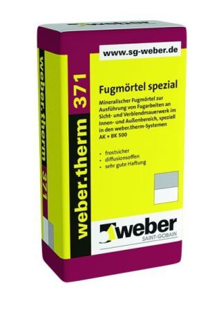 weber.therm 371 UNI, Fugmörtel spezial