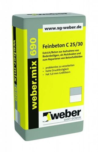 weber.mix 690 Feinbeton C 25/30