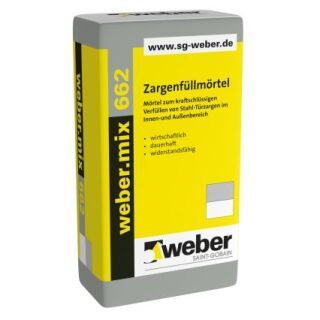 weber.mix 662 Zargenfüllmörtel
