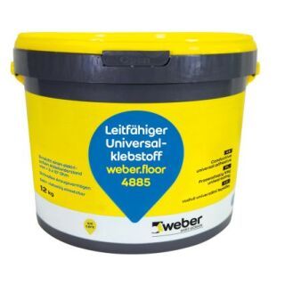 weber.floor 4885, Nassbettklebstoff für textile und elastische Beläge