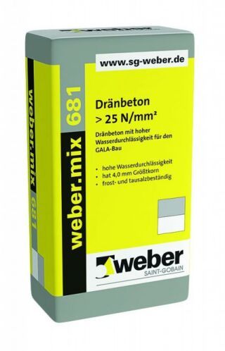 weber.mix 681 Dränbeton