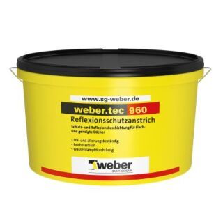 weber.tec 960, Schutzbeschichtung für den Dachbereich