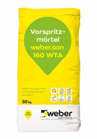 weber.san 160 WTA, Vorspritzmörtel
