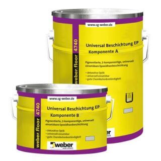 weber.floor 4740, Epoxidharzbeschichtung