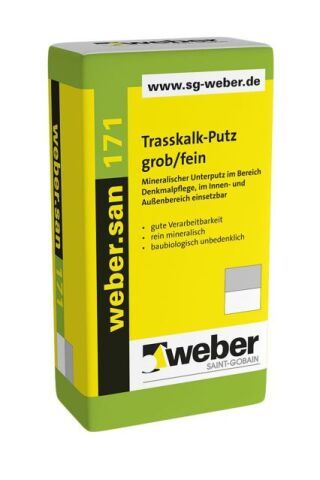 weber.san 171, Unterputz und Strukturputz
