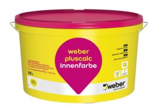 weber pluscalc Innenfarbe 15 l/Eimer Innenfarbe 200.3
