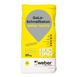 weber nomix GaLa-Schnellbeton