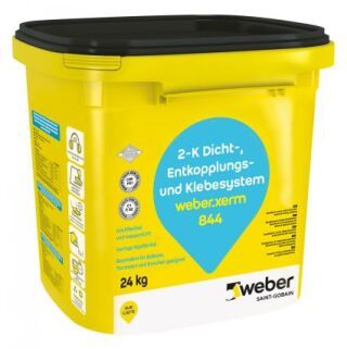weber.xerm 844, Reaktivabdichtung und Kleber