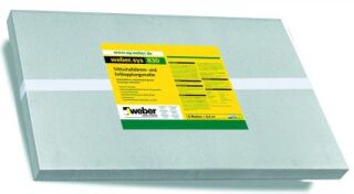 weber.sys 830, Trittschalldämm- und Entkopplungsmatte