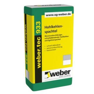 weber.tec 933, Hohlkehlenspachtel