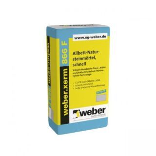 weber.xerm 866 F, Dünn-, Mittel- und Dickbettmörtel