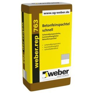 weber.rep 763, Betonfeinspachtel