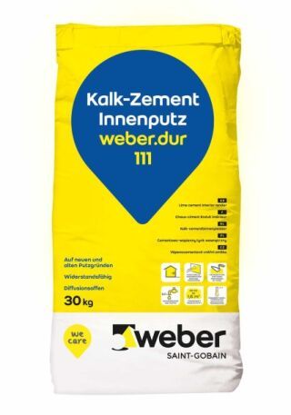 weber.dur 111 Mineralischer Kalk-Zementputz