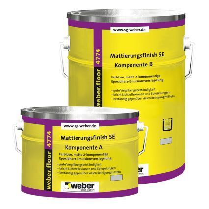weber.floor 4774, Mattierungsfinish