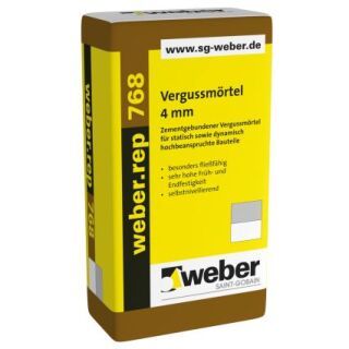 weber.rep 768, Vergussmörtel
