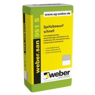 weber.san 951 S, Spritzbewurf