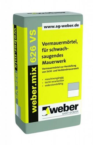 weber.mix 626 VS HF Vormauermörtel