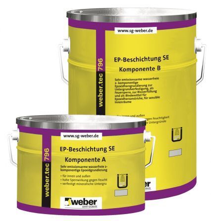 weber.tec 796, Epoxidharzbeschichtung