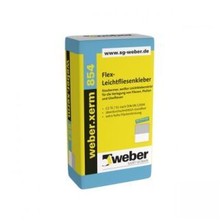 weber.xerm 854, Leichtfliesenkleber