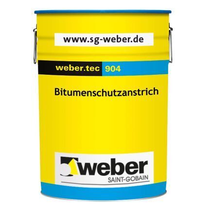 weber.tec 904, Schutzanstrich auf Bitumenbasis