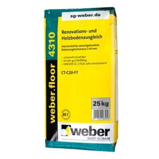 weber.floor 4310, Bodenausgleichsmasse