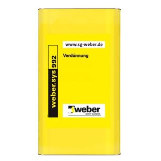 weber.sys 992, Reinigungsmittel auf Lösemittelbasis für Bitumen und Reaktionsharze