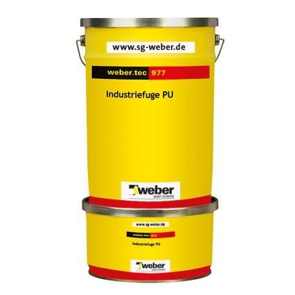 weber.tec 977, Fugenvergussmasse zum elastischen Verguss von horizontalen Fugen im Straßen- und Industriebau