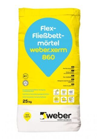 weber.xerm 860, Fließbettmörtel