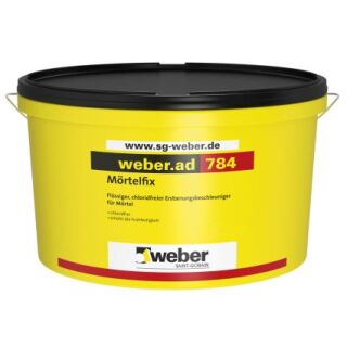 weber.ad 784 Mörtelzusatz, Erstarrungsbeschleuniger