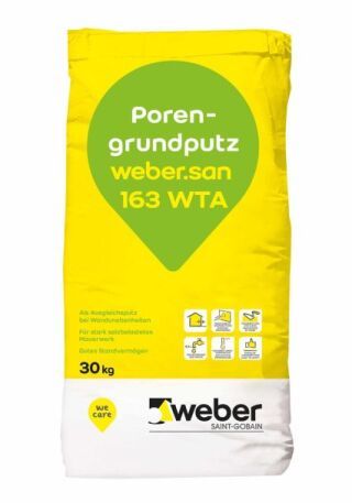 weber.san 163, Porengrundputz