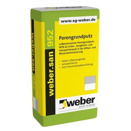 weber.san 952, Porengrundputz