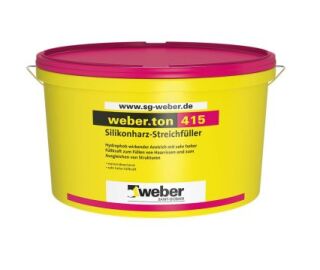 weber.ton 415, Silikonharz-Streichfüller