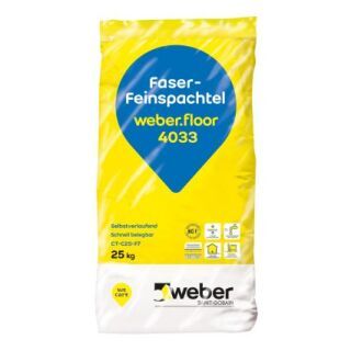 weber.floor 4033, Faser-Feinspachtel