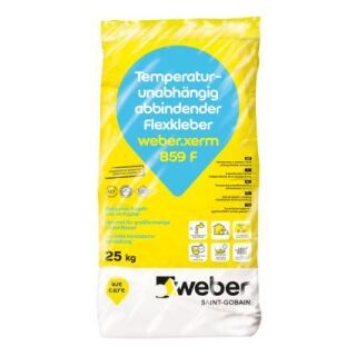 weber.xerm 859 F, temperaturunabhängig abbindender Fliesenkleber