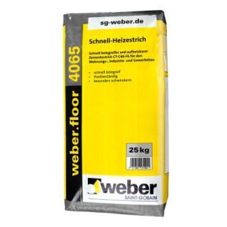 weber.floor 4065,  Schnell-Heizestrich
