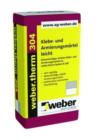 weber.therm 304, Klebe- und Armierungsmörtel