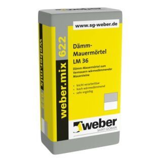 weber.mix 622 Dämm-Mauermörtel