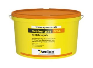 weber.pas 434, 2,0 mm, Buntsteinputz