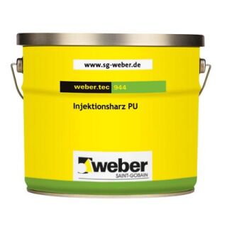 weber.tec 944, Injektionsharz zur Abdichtung von Hohlräumen und Rissen in Beton und Mauerwerk