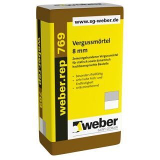weber.rep 769, Vergussbeton