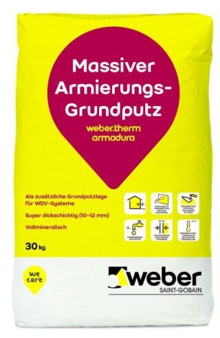 weber.therm armadura base, mineralischer Armierunsgrundputz
