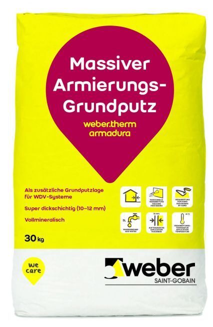 weber.therm armadura base, mineralischer Armierunsgrundputz