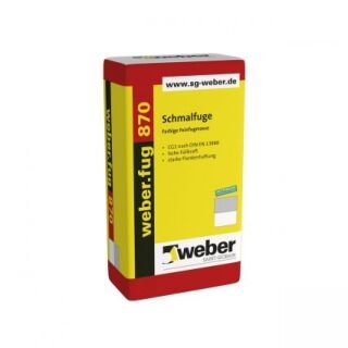 weber.fug 870, Farbige Feinfugmasse