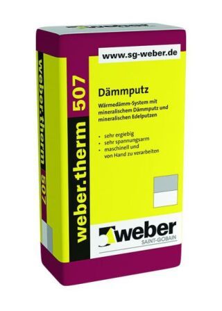 weber.therm 507, Dämmputz