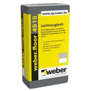 weber.floor 4515, Leichtausgleichsmasse