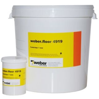 weber.floor 4919, Farbchips