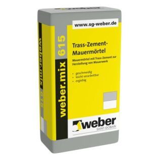 weber.mix 615 Trass-Zement Mauermörtel