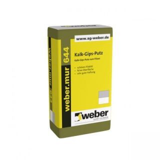 weber.mur 644 Kalk-Gips-Putz zum Filzen
