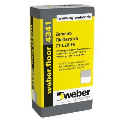 weber.floor 4341, Fließestrich