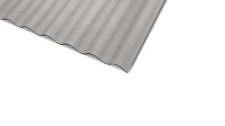 Wellplatte W 130-8 Naturgrau 6 x 1020 x 1250 mm